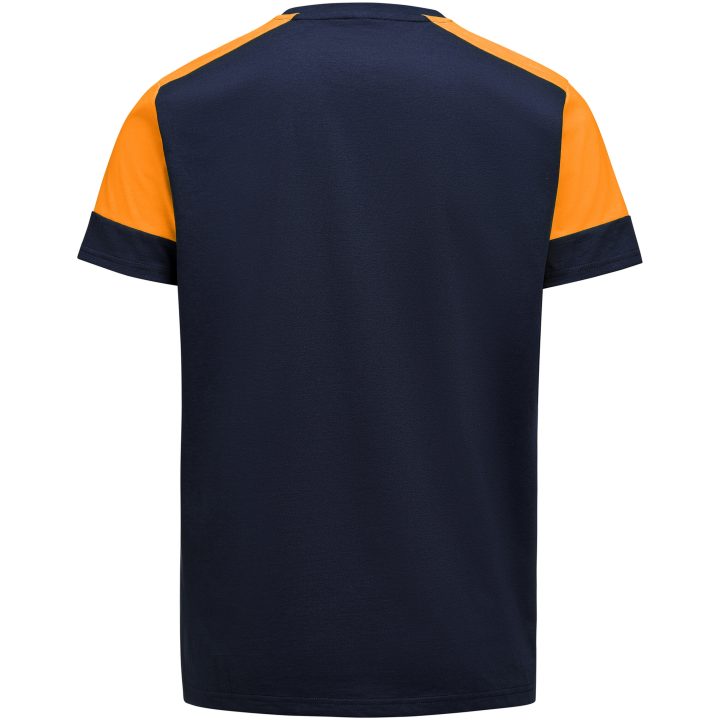 T-shirt Prime Marinblå/neonorange Printer PRIME s – billede 2