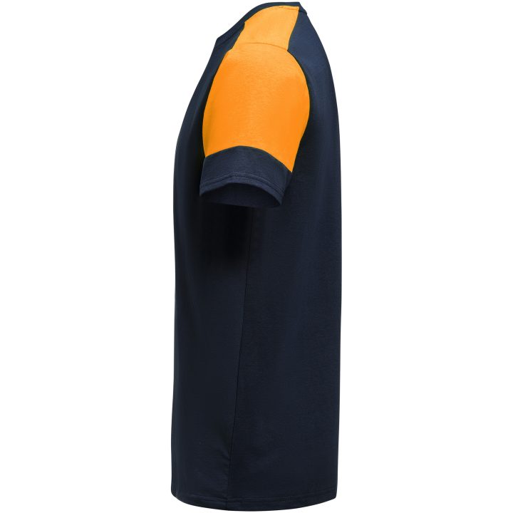 T-shirt Prime Marinblå/neonorange Printer PRIME s – billede 4