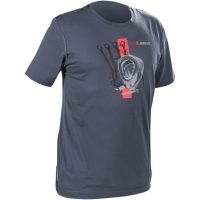 T-shirt Rd Strip Rød/Blå/Grøn AKRAPOVIC