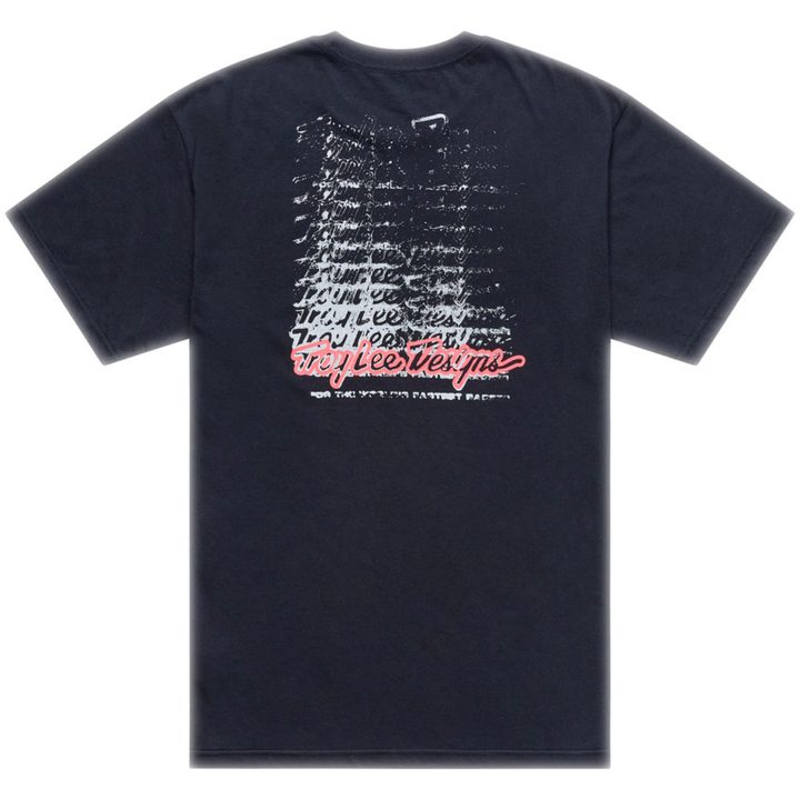 T-shirt Repeat Sort TROY LEE DESIGNS XXL – billede 2