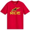 T-shirt Ride 4.0 CSF Rød/Hi-vis Gul ALPINESTARS M – miniature 1