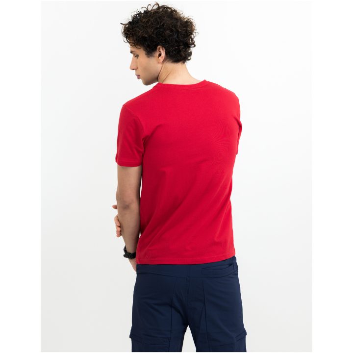 T-shirt RSX Röd Printer Essentials XS – billede 3