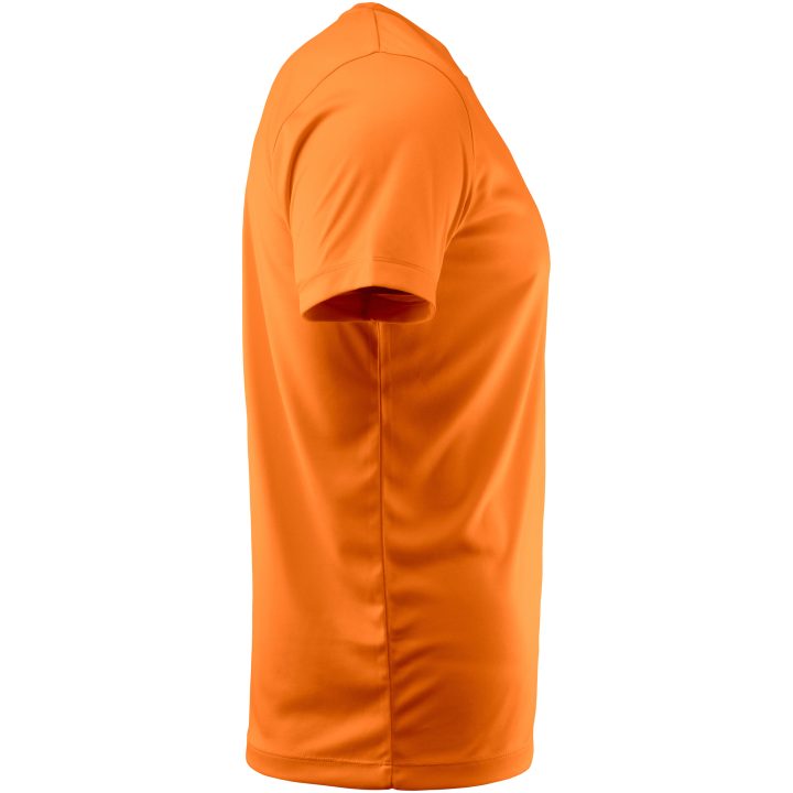 T-shirt Run Klarorange Printer RED XS – billede 4