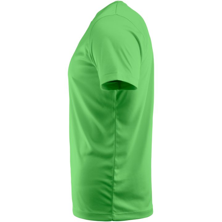T-shirt Run Lime Printer RED XS – billede 3