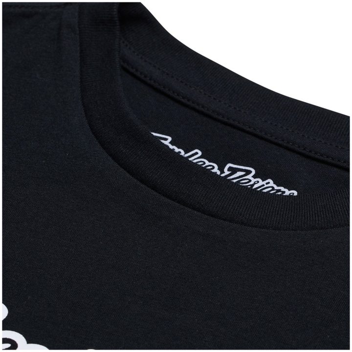 T-shirt Signature Sort TROY LEE DESIGNS Small Barn – billede 4