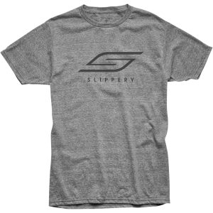 T-shirt Slippery Gråmeleret SLIPPERY