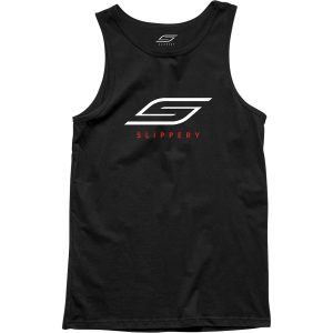 T-shirt Slippery Sort/Hvid SLIPPERY