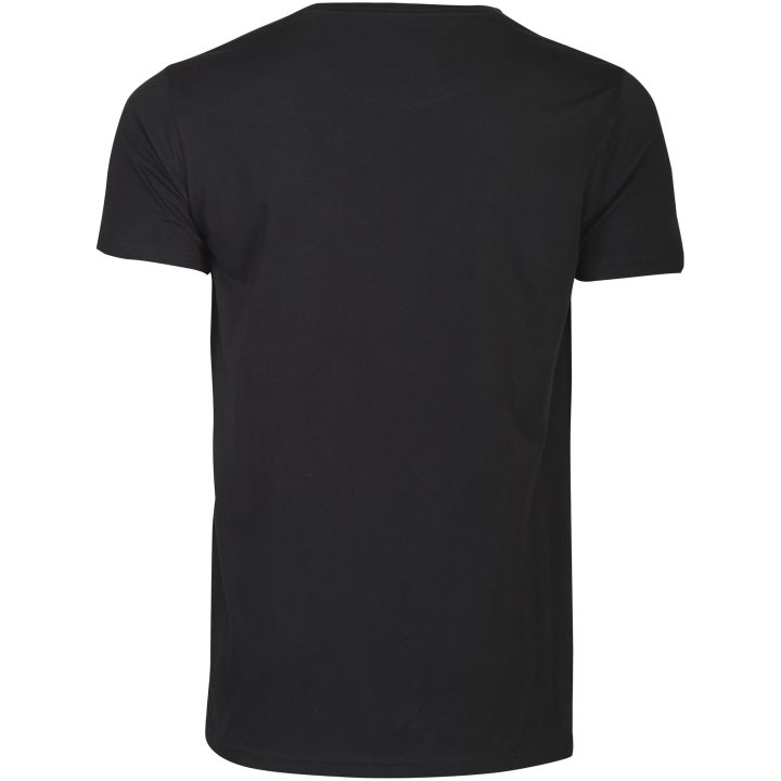 T-shirt Twoville Svart James Harvest – billede 3