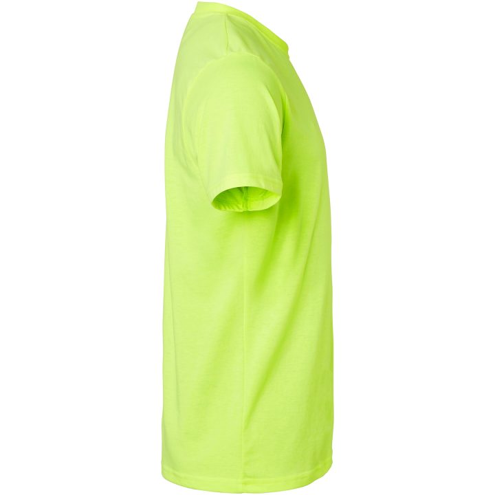 T-shirt Varsel Fluorescerende gul Top Swede XXS – billede 2