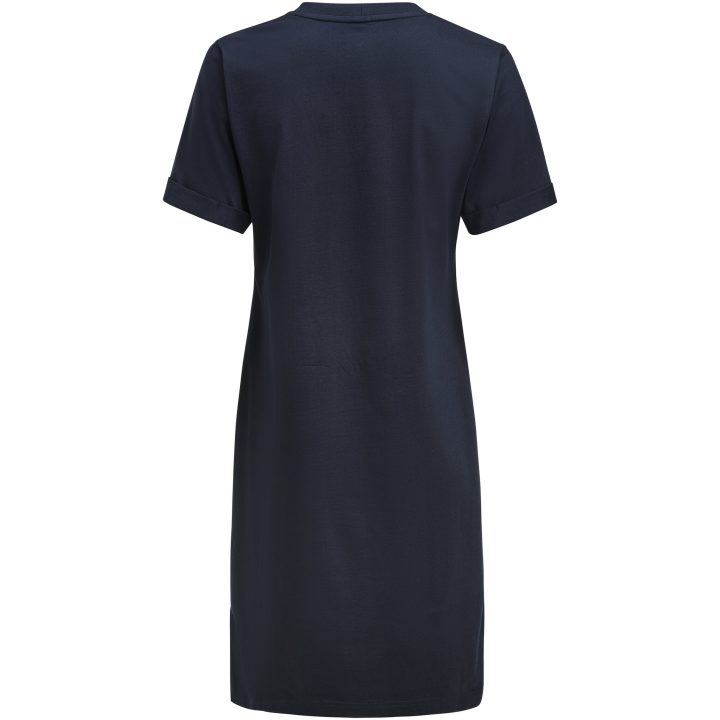T-shirtklänning Dam American Marinblå James Harvest – billede 2
