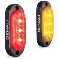 T3-S™ Smart Turn Signal & DRL Pods for Motorcycles - Rear Denali