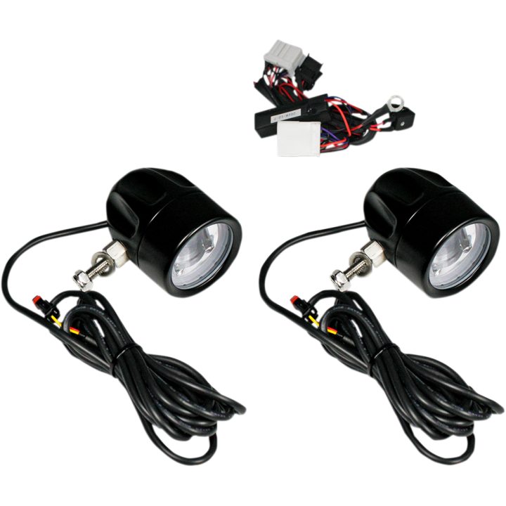 Tågelygter Probeam® Led Halo Klar/Sort CUSTOM DYNAMICS Tågelygter