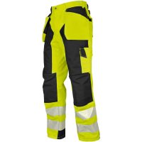 Taljebukser, Hi-Vis, Klasse 2, Gul/sort, 50 MALMBERGS
