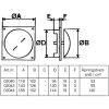 Tallerkensventil Flexit VENTIL PLATTE 4KT KARM 6X6 – miniature 2
