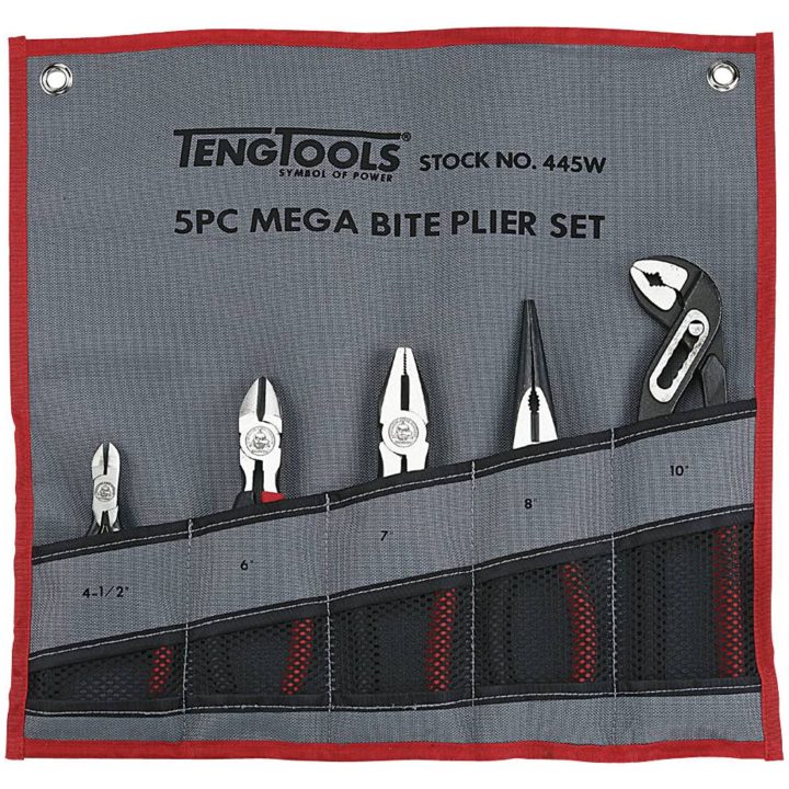 Tangsæt 445W Teng Tools TANGSÆT 5 DELE 445 – billede 2