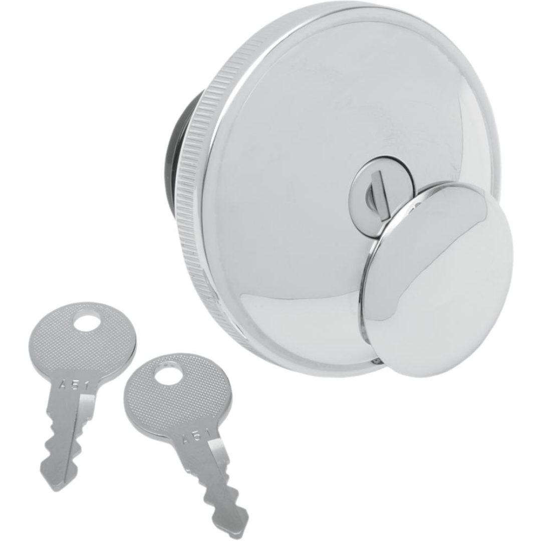 Tankdæksel Skruelåg Låsbar DRAG SPECIALTIES CAP GAS LOCK 96-12 N/VNT