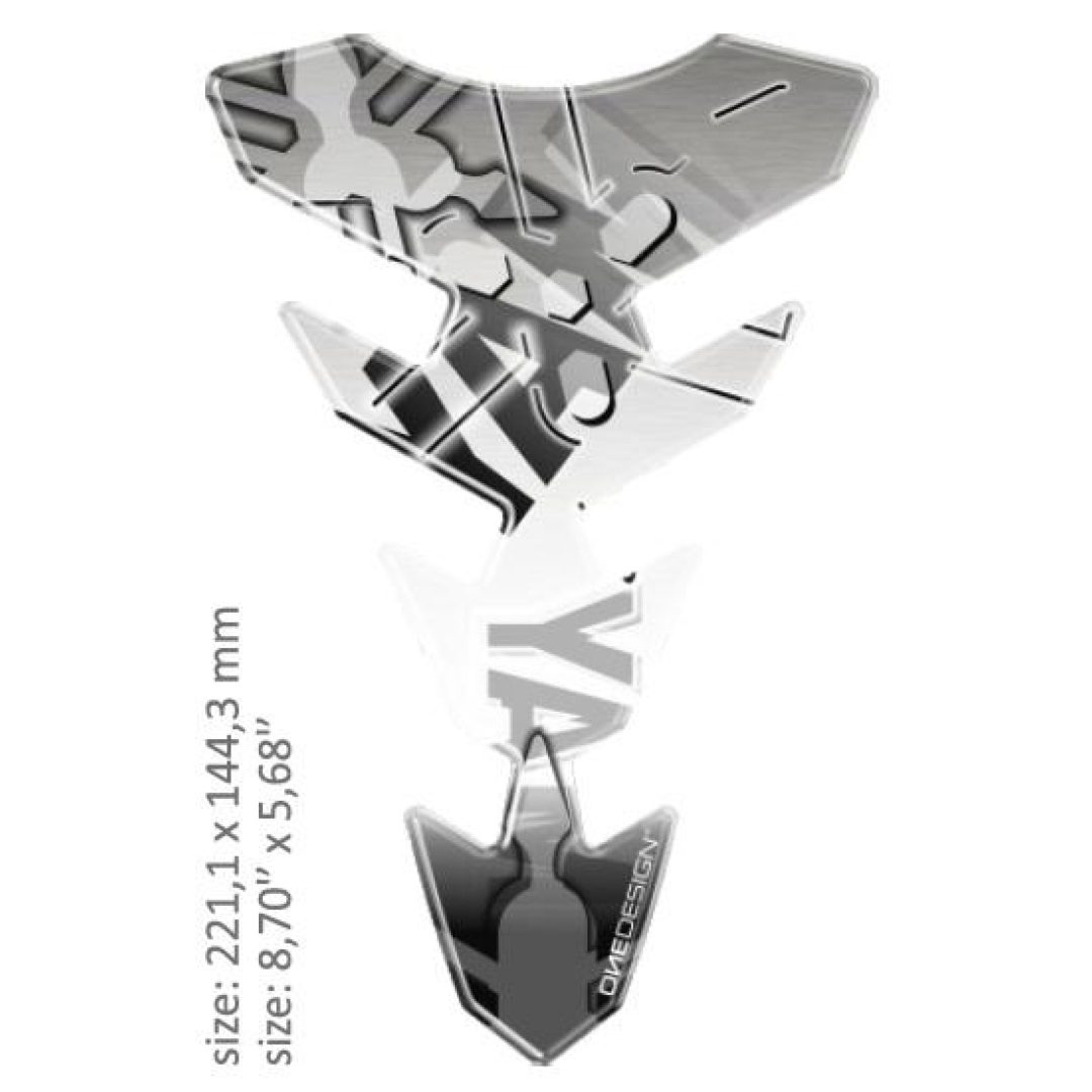 Tankpad YAMAHA 221x144,3 mm ONEDESIGN Tankbeskyttelse