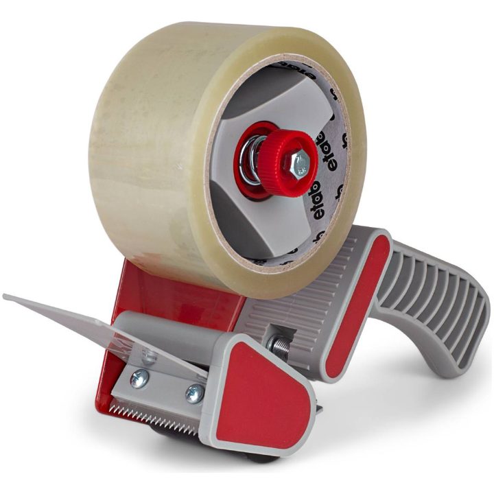 Tapeholder Håndmodel Rød/Hvid ETAB TAPEHOLDER H11-CP 50MMX66M – billede 2