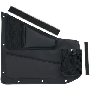 Taskeorganisator Sort Med Blå Syninger SHOW CHROME