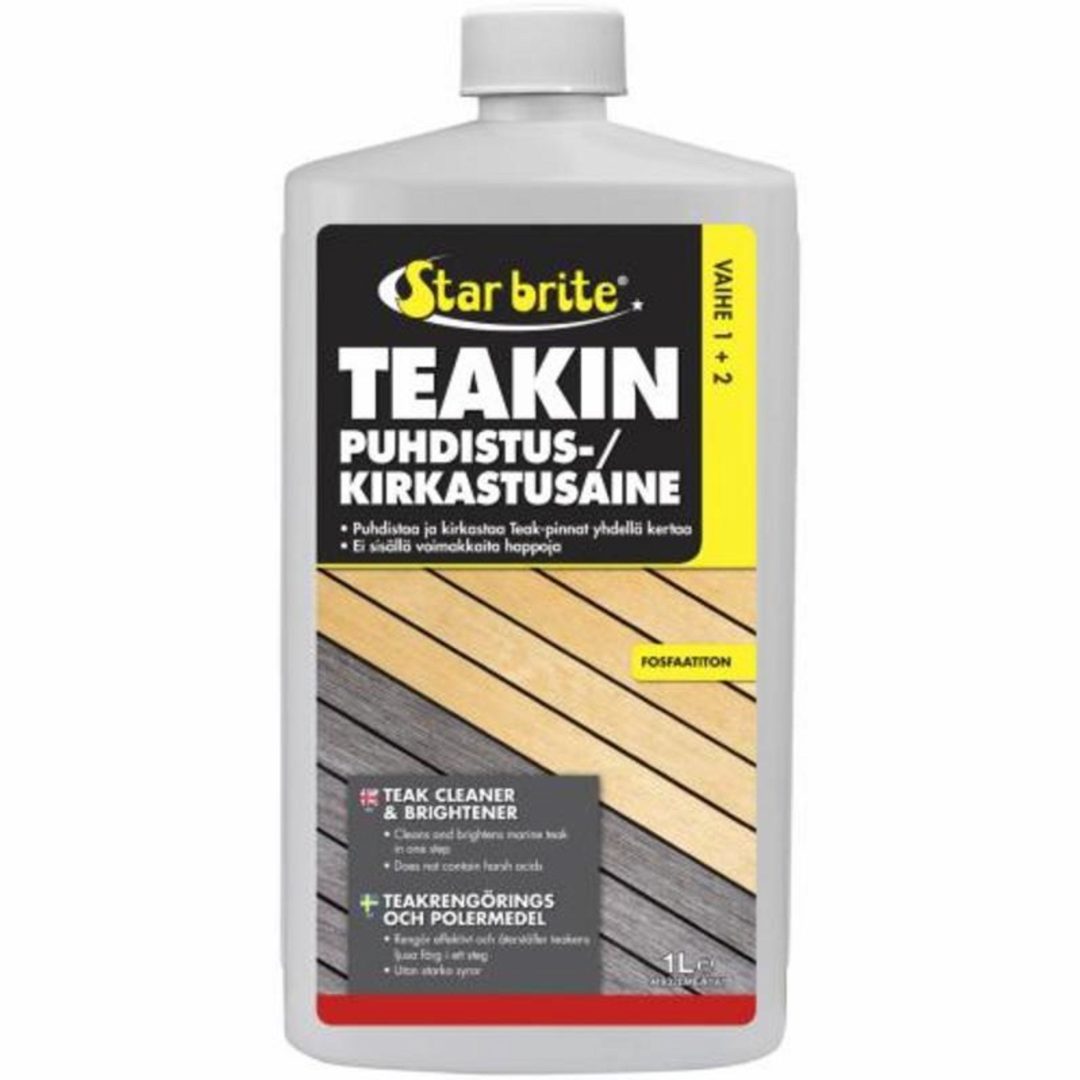 Teakrengøring One Step Teak Cleaner & Brightener Star brite