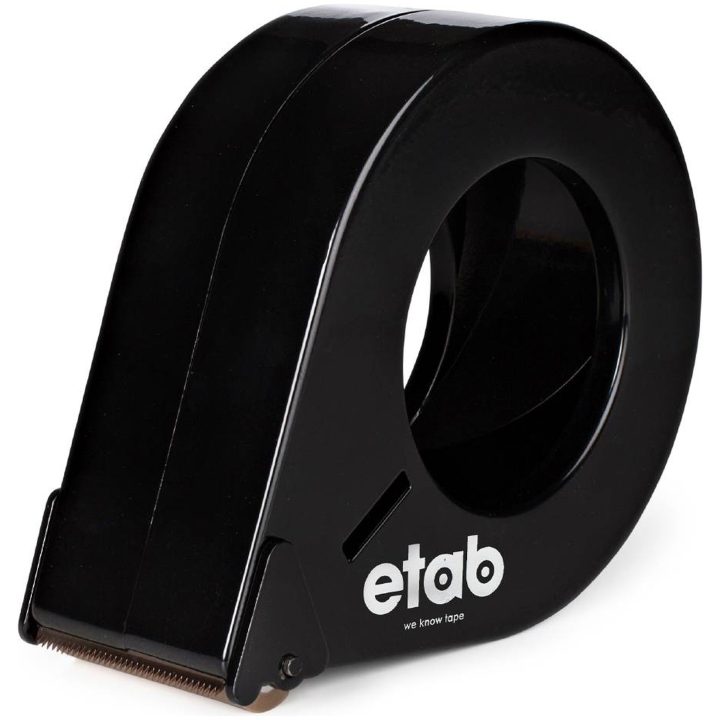 Tejpeholder Pæreformet Sort ETAB TAPEHOLDER 122380 38MMX66M – billede 2