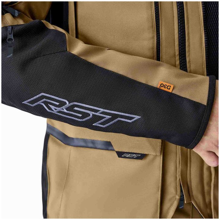 Tekstiljakke Pro Series Adventure D3O Sand Sort RST 42 – billede 12