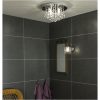 Teresa Loftslampe Bad, Krom/klar ANETA HOME Sokkel G9 Krom /Klar – miniature 2