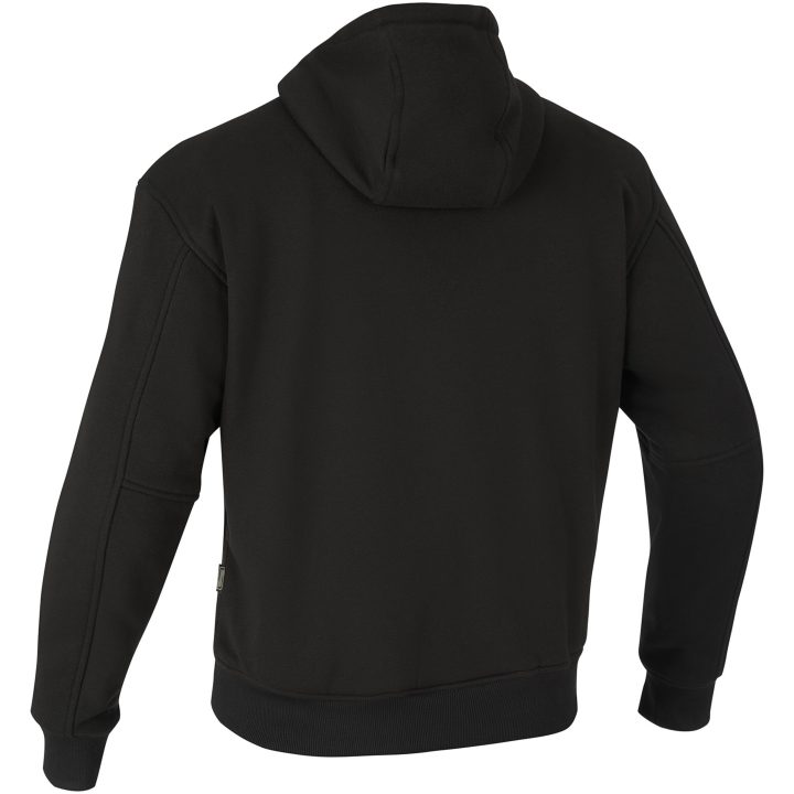 Textilhoodie Oselbo Sort Lindstrands 2XL – billede 3