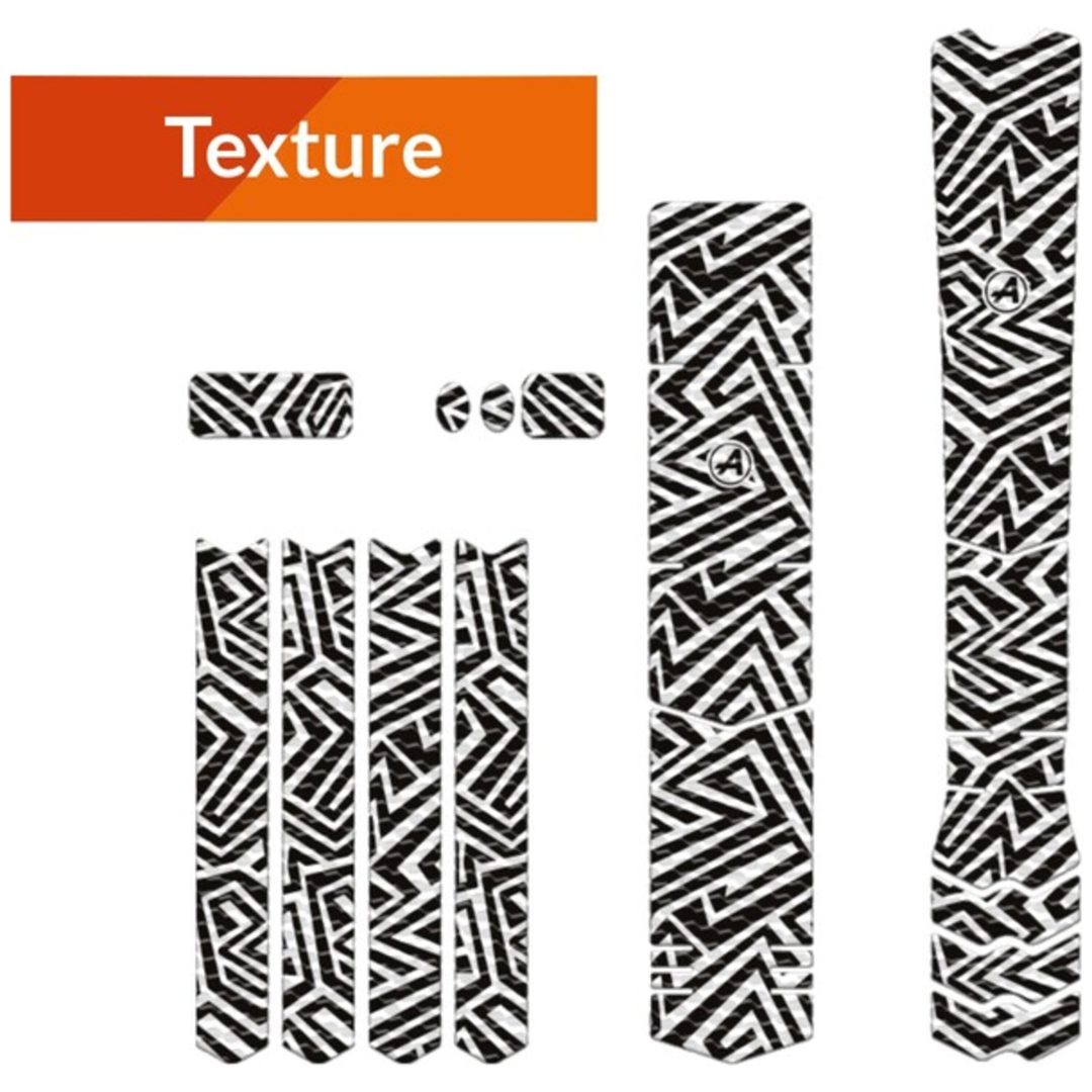 Texture Rammebeskyttersæt Xl - Sorte Linjer ALGIS
