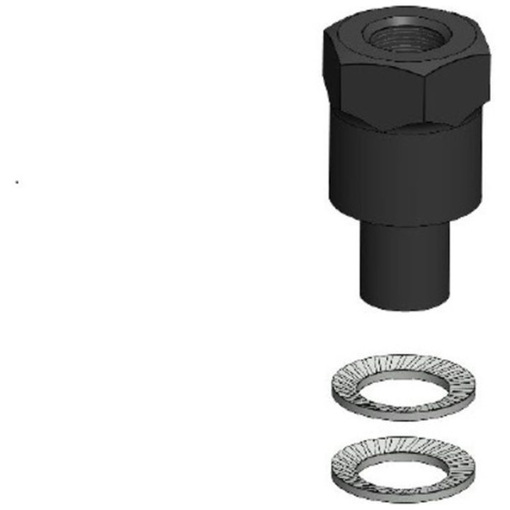 Tilbehør Bakspejlbeslag Adaptersæt M8/M10 Quad Lock – billede 2