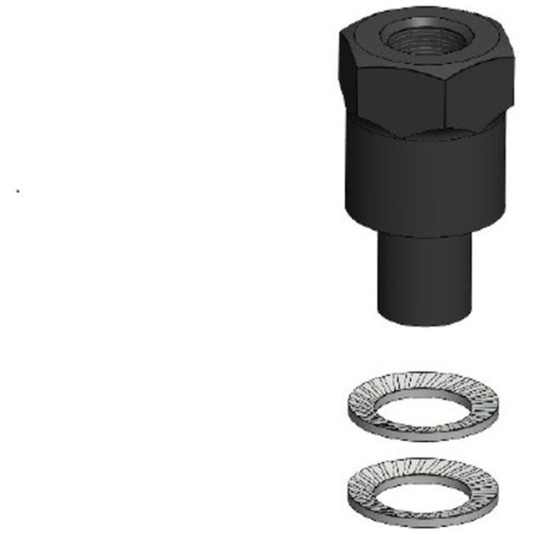 Tilbehør Bakspejlbeslag Adaptersæt M8/M10 Quad Lock