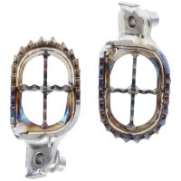 Titanium Footpegs Suzuki RM/RMZ TMV