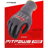 TMV Pitpaws gloves Black "Made for Moto" XXL
