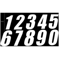TMV Pro Digits 130mm White '9' (3pcs)