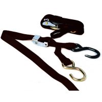 TMV Tiedowns 1.5" Black (2pcs) Width: 1-1/2"