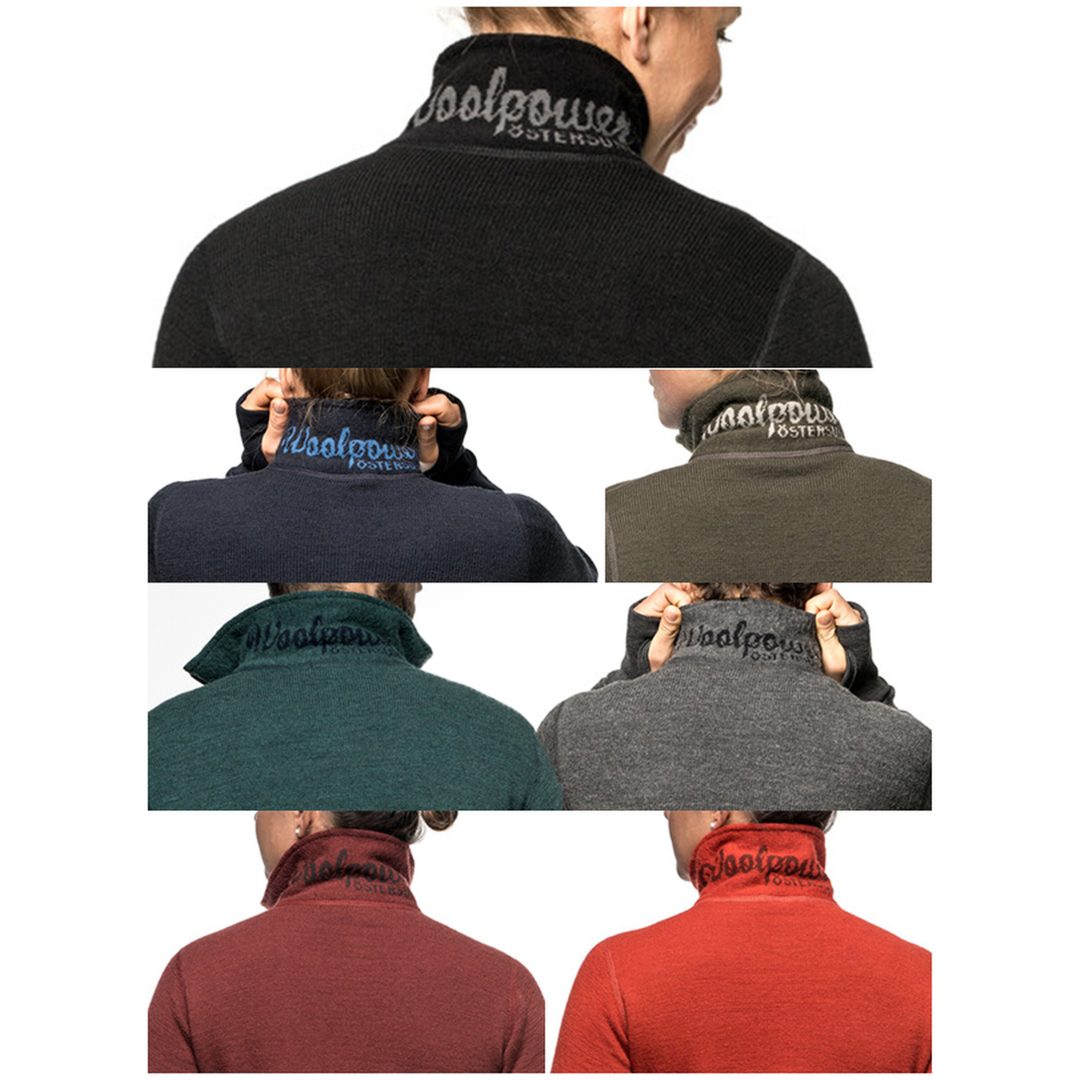 Tobe Undertøjsjakke Woolpower 400 Merino Large – billede 3