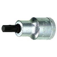 Tolvkantet fatning med 1/2" firkantbeslag INX 19 GEDORE