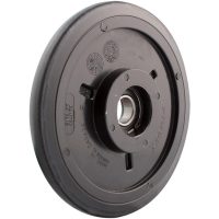 Tomgangshjul 3 Eger Sort KIMPEX