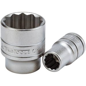 Top med 1/2" firkantfæste M120508-C / M120534-C Teng Tools
