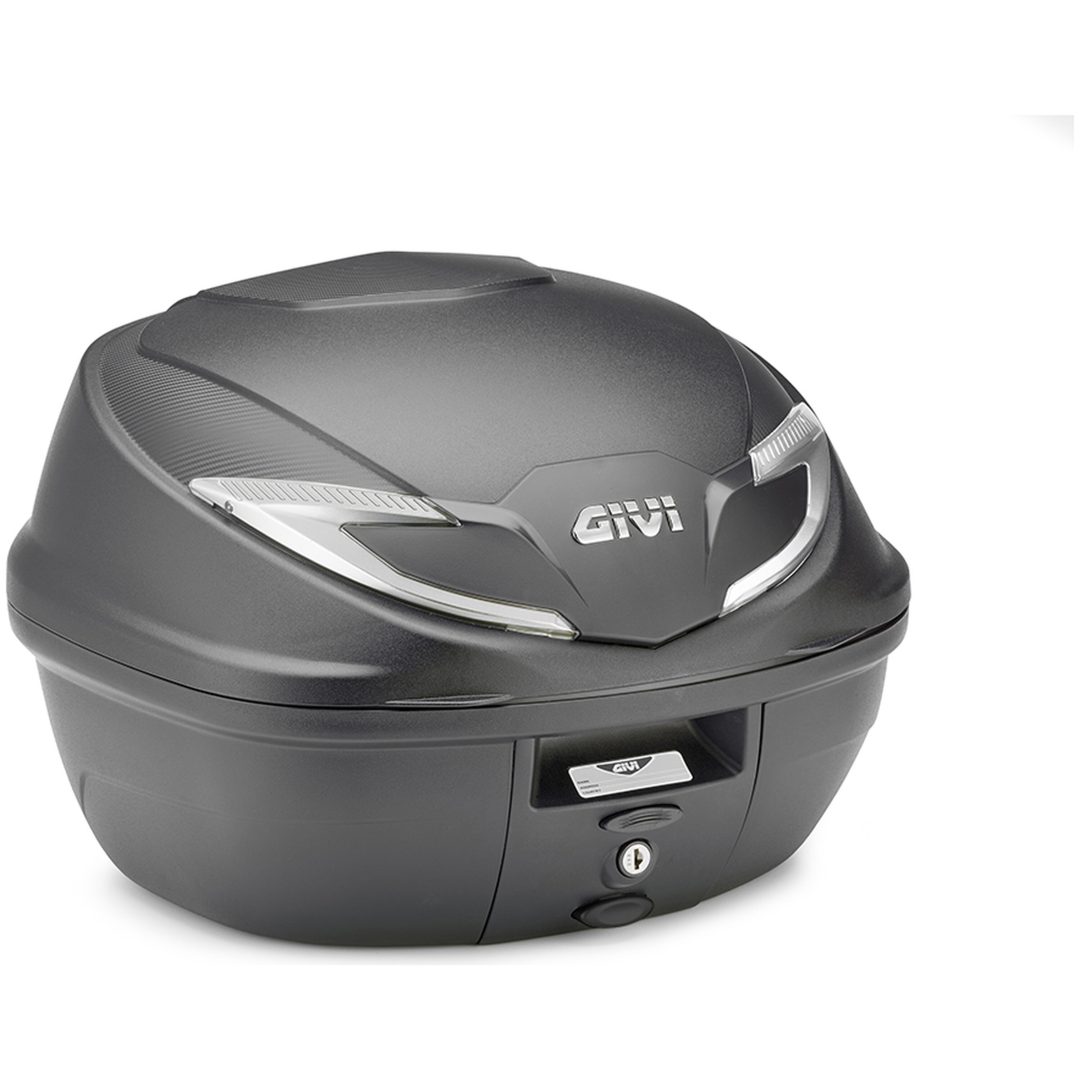 Topboks B39 Monolock Sort Sølv Givi 39 liter