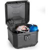 Topboks Monolock Bernina Sort Aluminium Givi 38 liter – miniature 3