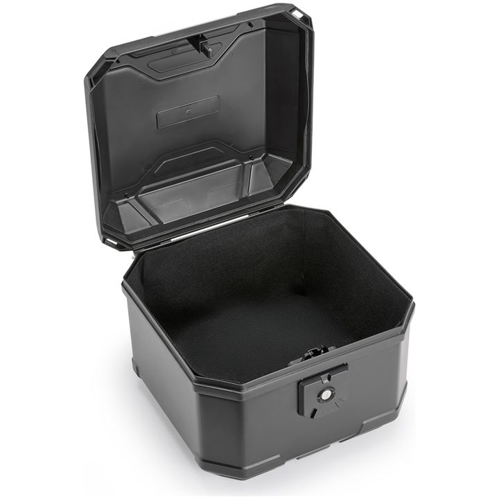 Topboks Monolock Bernina Sort Aluminium Givi 38 liter – billede 4