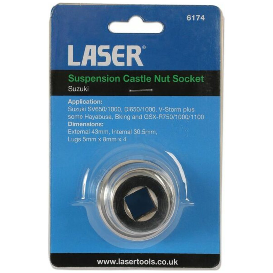 Topnøgle Svingarmsaksel LASER TOOLS – billede 2