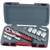 Topnøglesæt med 1/2" firkantfæste T1220AF Teng Tools topnøglesæt 1/2 T1220AF – miniature 1