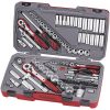 Topnøglesæt med 1/4", 3/8" og 1/2" firkantbeslag TM111 Teng Tools TOPNØGLESÆT TM111 – miniature 1