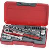 Topnøglesæt med 1/4" firkantfæste T1424 Teng Tools TOPNØGLESÆT 1/4 T1424 – miniature 1