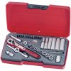 Topnøglesæt med 1/4" firkantfæste T1435AF Teng Tools TOPNØGLESÆT 1/4 T1435AF – miniature 1
