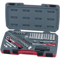 Topnøglesæt med 1/4" firkantfæste T1460 Teng Tools