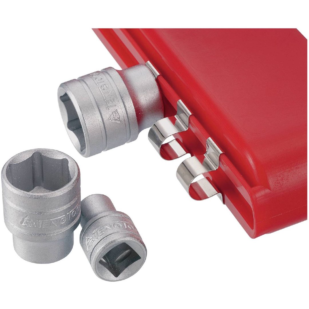 Topnøglesæt med 3/8" firkantfæste M3812N1 Teng Tools TOPNØGLESÆT 3/8 M3812N1 – billede 2
