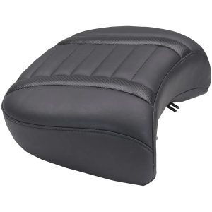 Touring Passagersæde Wide Deluxe Sort MUSTANG
